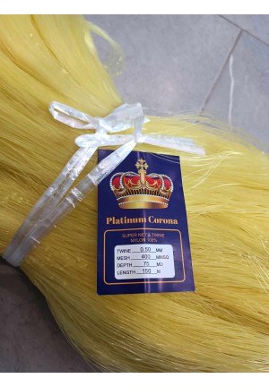Сетеполотно "Platinum Corona" 75*150ліска (поріж-0.50 мм) - яч. 300- 400 мм